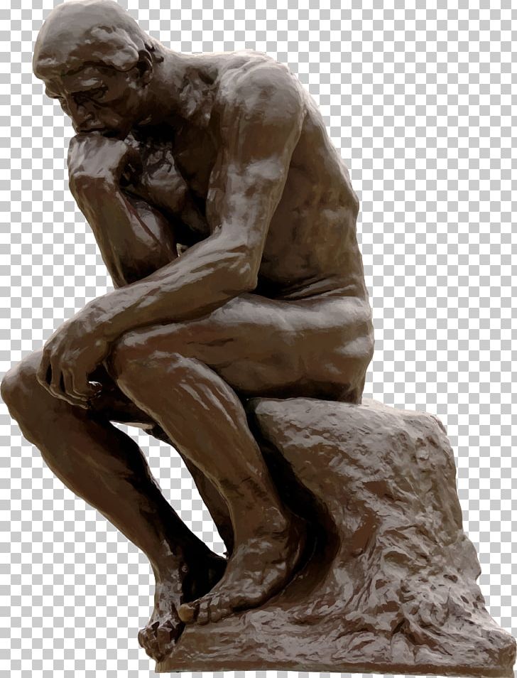 The Thinker Sculpture Art PNG, Clipart, Art, Auguste Rodin, Bronze, Bronze Sculpture, Classical Sculpture Free PNG Download