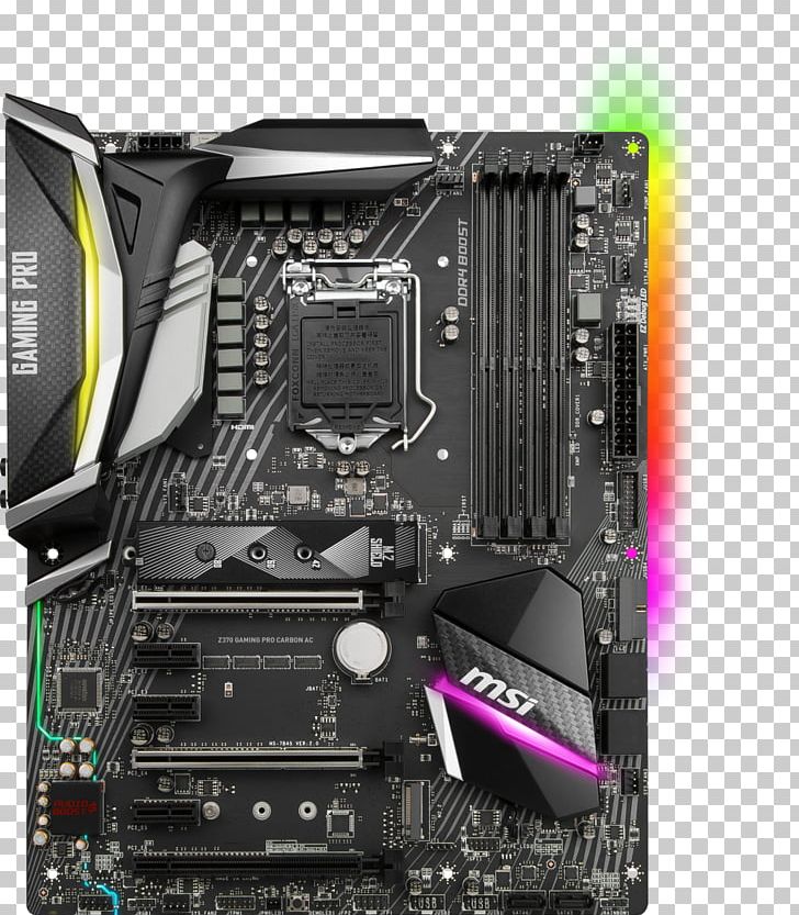 Intel Motherboard LGA 1151 MSI CPU Socket PNG, Clipart, Atx, Coffee Lake, Computer Accessory, Computer Case, Computer Component Free PNG Download
