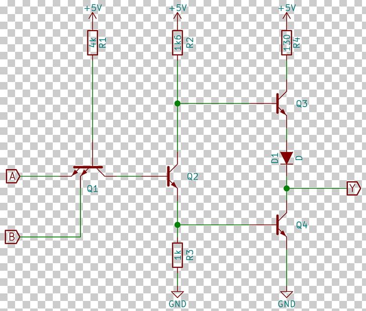 Circuit Diagram Transistor–transistor Logic 7400 Series PNG, Clipart, 7400 Series, Angle, Area, Circuit Diagram, Computer Network Free PNG Download