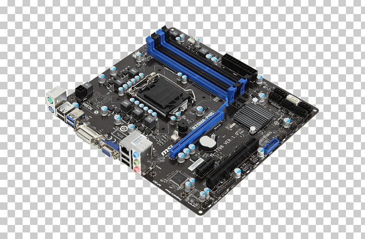 Motherboard LGA 1155 Land Grid Array MSI B75MA-P45 Micro-Star International PNG, Clipart, Atx, Com, Computer Hardware, Electronic Device, Electronics Free PNG Download