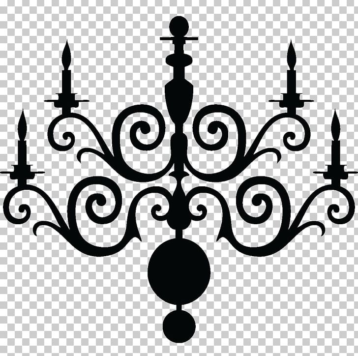 Chandelier Light Silhouette PNG, Clipart, 3d Affixed Mural, Black And White, Candle Holder, Ceiling Fixture, Chandelier Free PNG Download