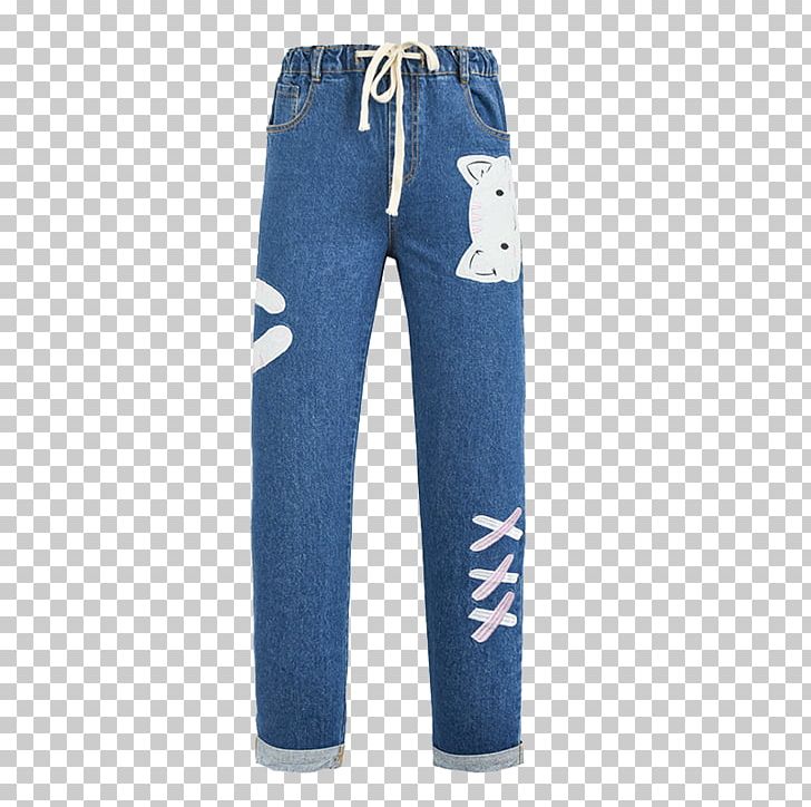 Jeans Cat Trousers PNG, Clipart, Blue, Blue Jeans, Cat, Cat Printing, Clothing Free PNG Download