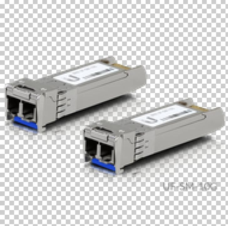 Small Form-factor Pluggable Transceiver 10 Gigabit Ethernet Network Switch Ubiquiti U Fiber Multi-Mode Ubiquiti UniFi Switch PNG, Clipart, Computer Network, Electrical Connector, Electronic Device, Network Switch, Optical Fiber Free PNG Download