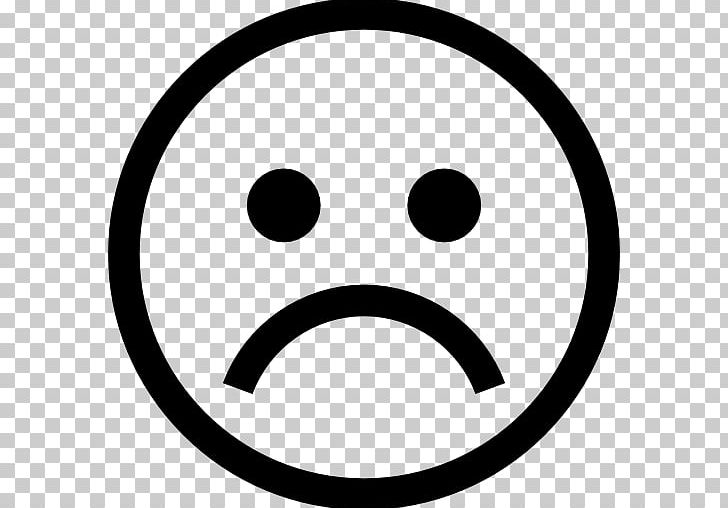 Emoticon Smiley Sadness PNG, Clipart, Area, Black And White, Circle, Computer Icons, Emoji Free PNG Download