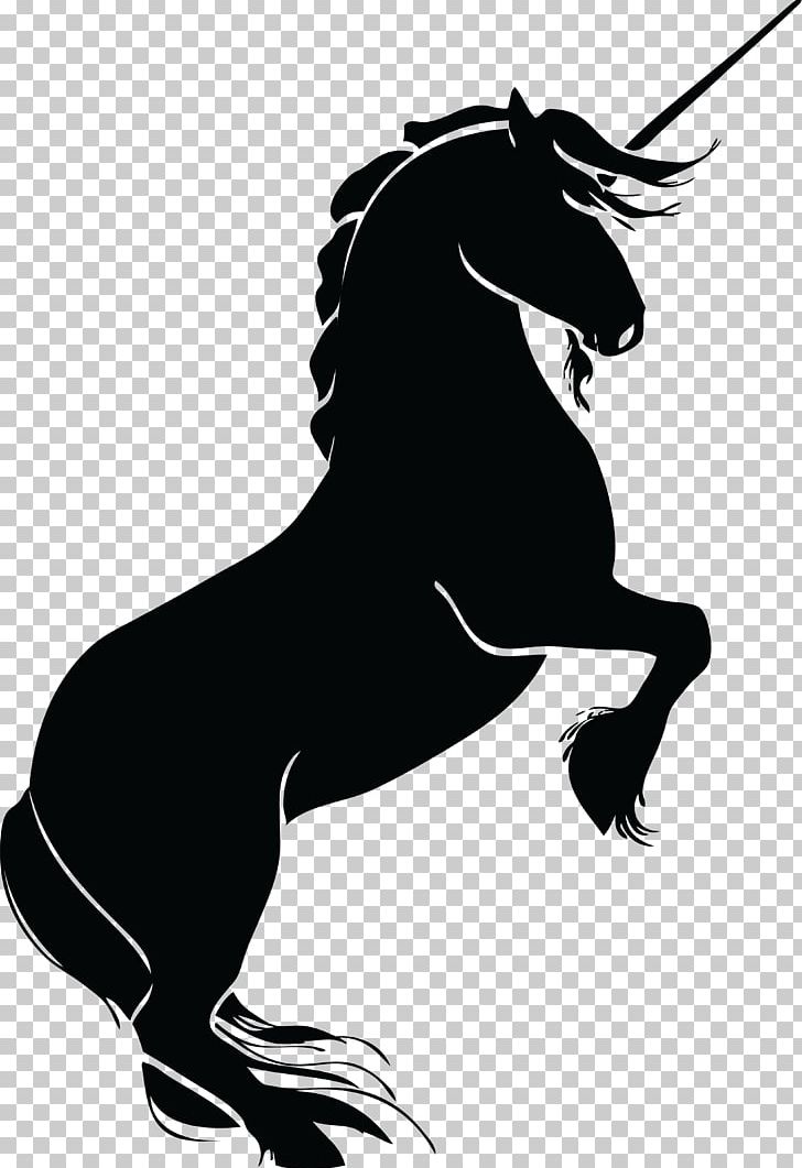 Horse Unicorn Silhouette PNG, Clipart, Animals, Black, Carnivoran, Dog Like Mammal, Fictional Character Free PNG Download