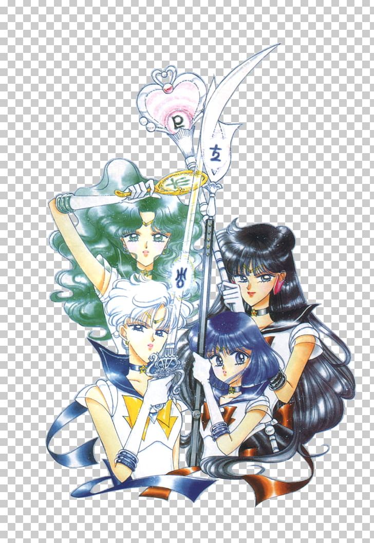 Sailor Neptune Sailor Moon Sailor Pluto Sailor Uranus Tuxedo Mask PNG, Clipart, Cartoon, Fictional Character, Manga, Moon, Original Free PNG Download