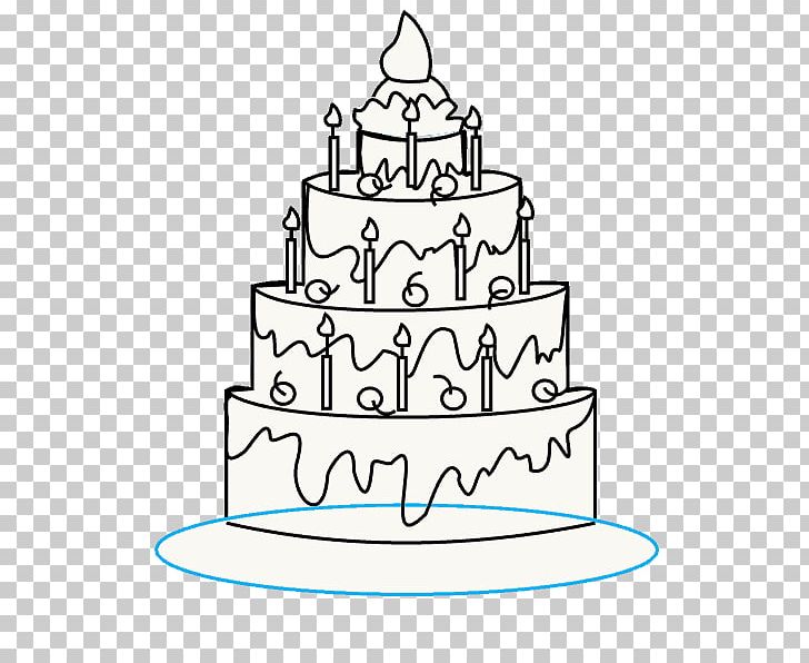 Birthday Cake Wedding Cake Chocolate Cake Torte Drawing PNG, Clipart, Area, Birthday Cake, Black And White, Cake, Cake Decorating Free PNG Download
