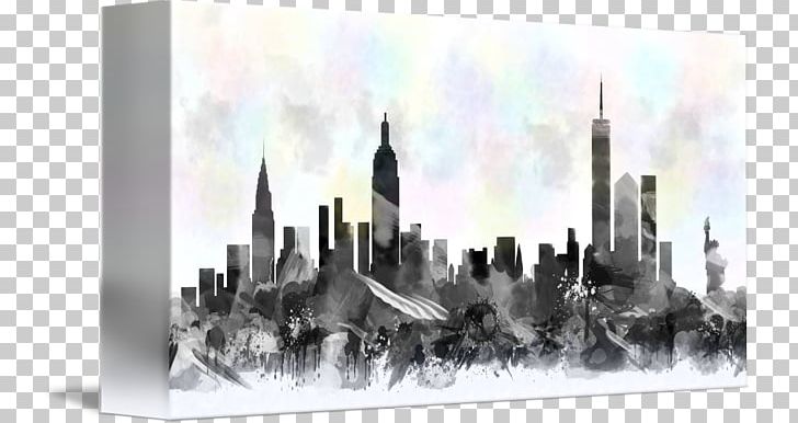 Skyline Transparent Watercolor Watercolor Painting Art PNG, Clipart, Art, Canvas, City, Color, Imagekind Free PNG Download