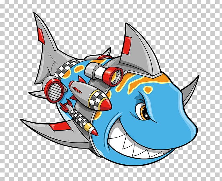 Shark Cartoon Illustration PNG, Clipart, Animals, Art, Big Shark, Blue, Cartoon Free PNG Download