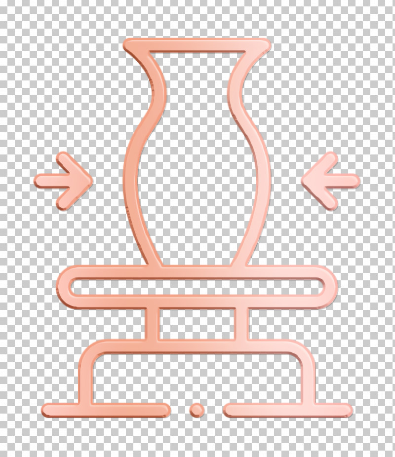 Vase Icon DIY Crafts Icon Ceramic Icon PNG, Clipart, Ceramic Icon, Chair, Diy Crafts Icon, Furniture, Peach Free PNG Download