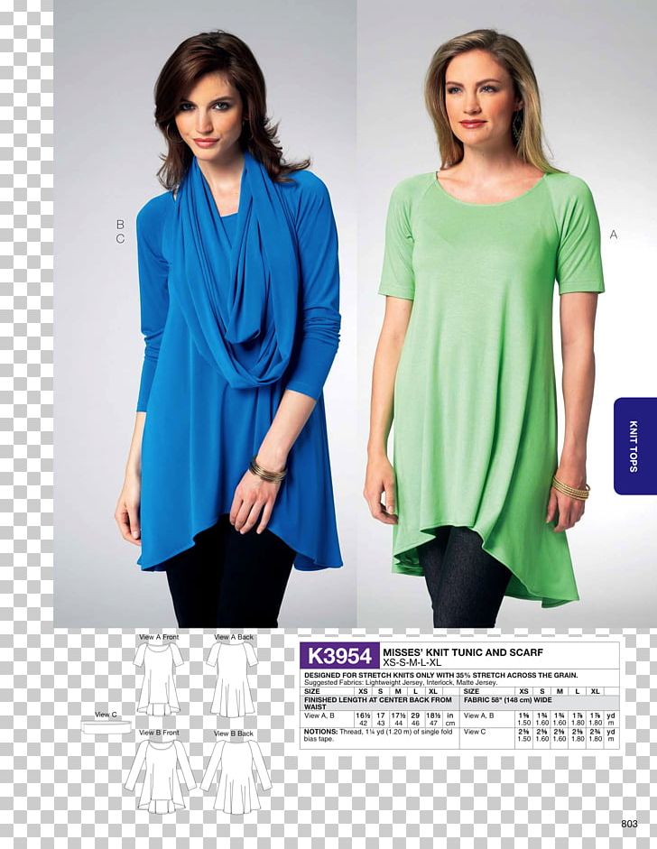 Sewing Dress T-shirt Tunic Pattern PNG, Clipart, Aqua, Blouse, Burda Style, Butterick Publishing Company, Clothing Free PNG Download