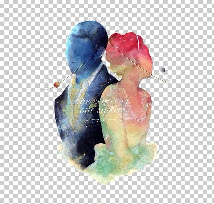 Watercolor Painting Couple Art Romance Film PNG, Clipart, Art, Behance, Caitlin, Canvas, Couple Free PNG Download