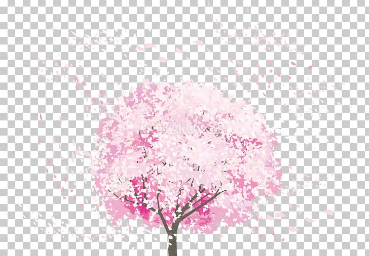 Cherry Blossom 花吹雪 PNG, Clipart, Blossom, Blue, Branch, Cherry Blossom, Computer Free PNG Download