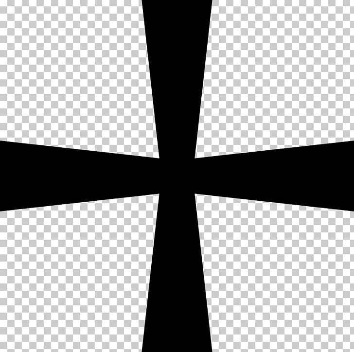 Occitan Cross Sticker Narbonne Knights Templar PNG, Clipart, Angle, Black, Black And White, Cross, Horizontal And Vertical Free PNG Download