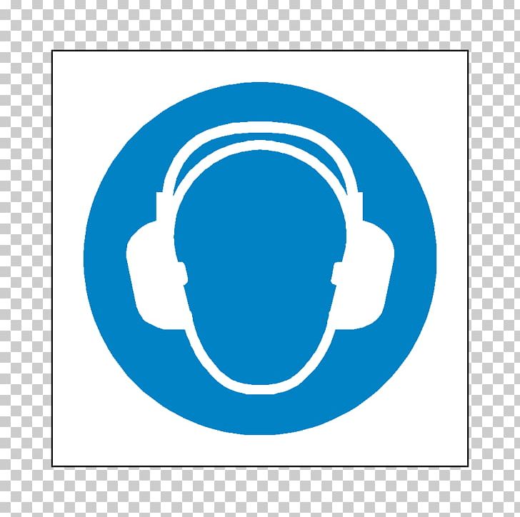 Personal Protective Equipment Earmuffs Earplug Safety Hazard PNG, Clipart, Area, Blue, Brand, Circle, Ear Free PNG Download