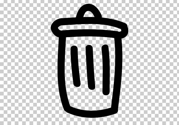 Rubbish Bins & Waste Paper Baskets Computer Icons Drawing PNG, Clipart, Black And White, Computer Icons, Drawing, Encapsulated Postscript, Hand Drawn Free PNG Download
