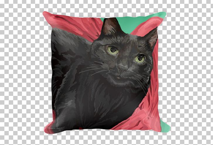 Havana Brown Whiskers Throw Pillows Cushion PNG, Clipart, Black Cat, Cat, Cat Like Mammal, Cushion, Furniture Free PNG Download