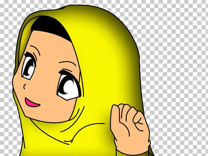 Muslim Cartoon Female PNG, Clipart, Animation, Boy, Cheek, Child, Communication Free PNG Download