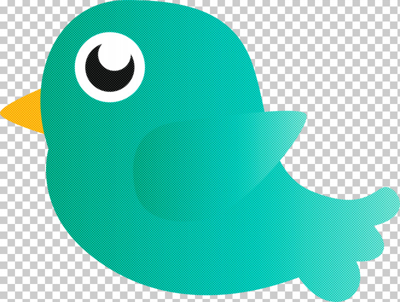 Turquoise Aqua PNG, Clipart, Aqua, Cartoon Bird, Cute Bird, Turquoise Free PNG Download