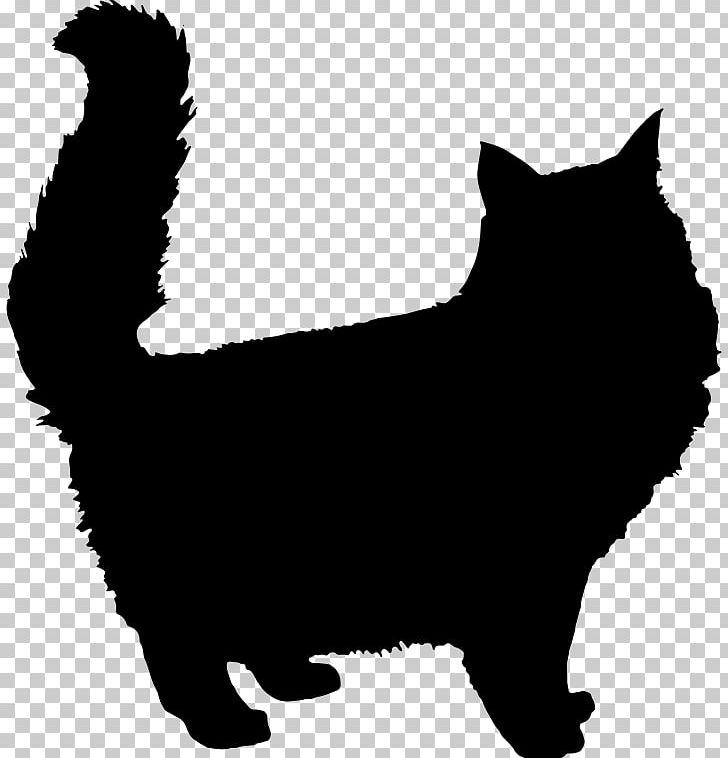 Persian Cat Kitten Silhouette PNG, Clipart, Animals, Animal Silhouettes, Black, Carnivoran, Cat Like Mammal Free PNG Download