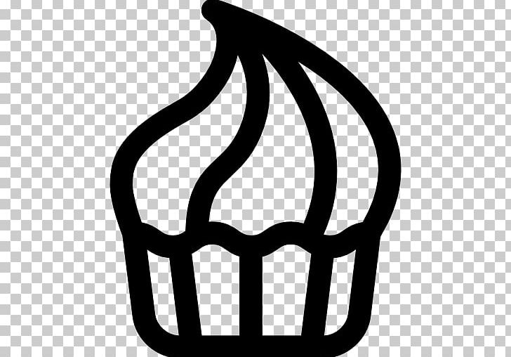 Computer Icons Cupcake PNG, Clipart, Area, Baker, Bakery, Black, Black And White Free PNG Download