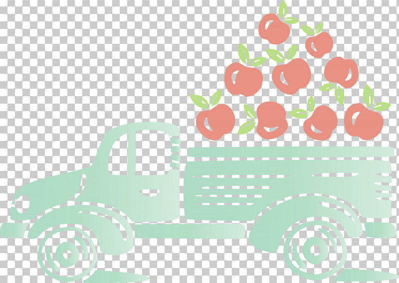 Green Pattern Line Meter PNG, Clipart, Apple Truck, Autumn, Fruit, Green, Line Free PNG Download