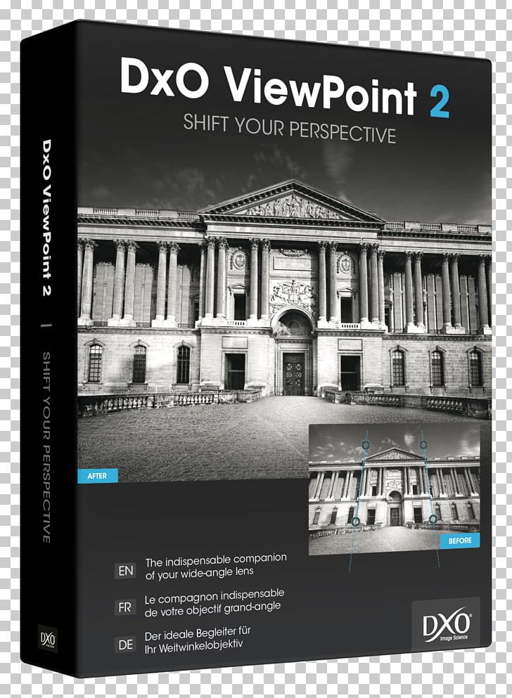 Computer Software DxO PhotoLab DXO Viewpoint 2.5 PNG, Clipart, Adobe Lightroom, Book, Brand, Build, Capture One Free PNG Download