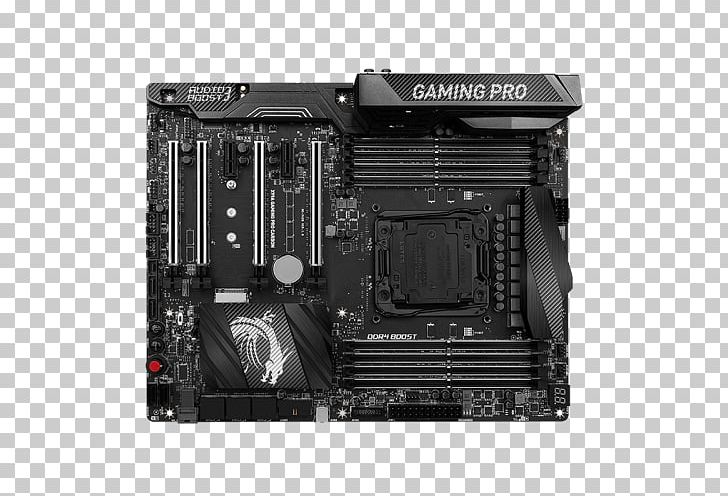 Intel X99 MSI X99A Gaming Pro Carbon Motherboard LGA 2011 PNG, Clipart, Atx, Central Processing Unit, Computer Hardware, Electronic Device, Electronics Free PNG Download