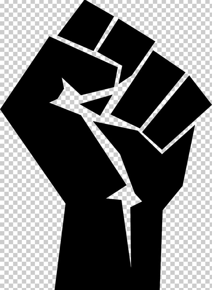 Raised Fist PNG, Clipart, Angle, Black, Black And White, Computer Icons, Download Free PNG Download