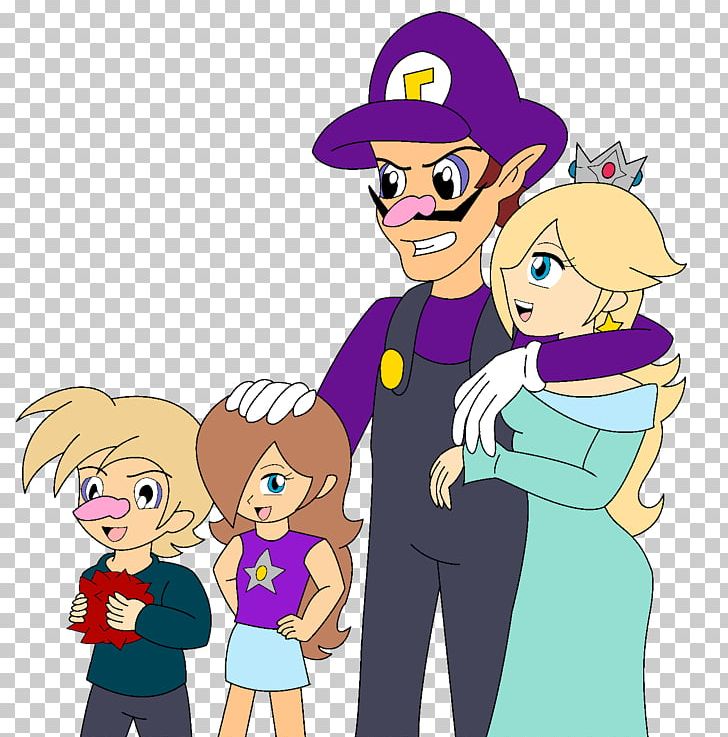 Rosalina Mario Waluigi Video Game Wario PNG, Clipart, Boy, Cartoon, Child, Clothing, Conversation Free PNG Download