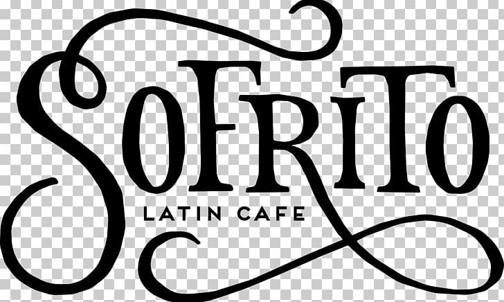 Sofrito Latin Cafe Latin American Cuisine RedFork Marketing Business PNG, Clipart, Area, Black And White, Brand, Business, Calligraphy Free PNG Download