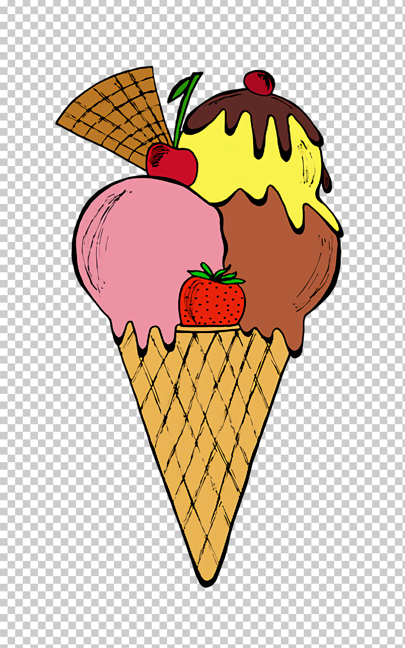 Ice Cream PNG, Clipart, Cartoon, Cone, Fruit, Geometry, Ice Free PNG Download