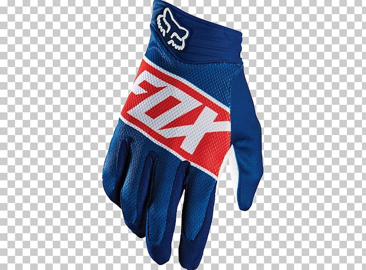 FOX Dirtpaw Race 2018 Gloves Motocross Motorcycle Bicycle Gloves PNG, Clipart, Baseball Equipment, Bicycle, Bicycle Glove, Blue, Clothing Free PNG Download