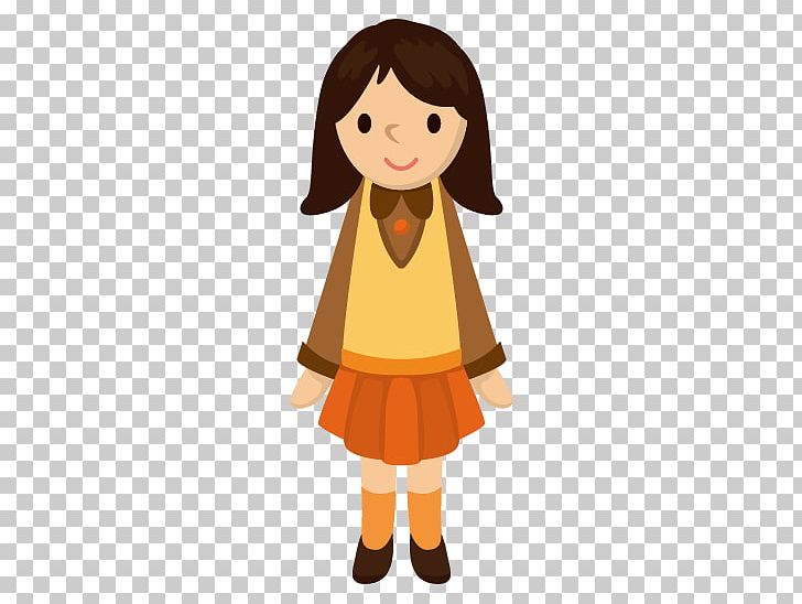 Student Cartoon Drawing Illustration PNG, Clipart, Art, Baby Girl, Brown Hair, Child, Clothing Free PNG Download