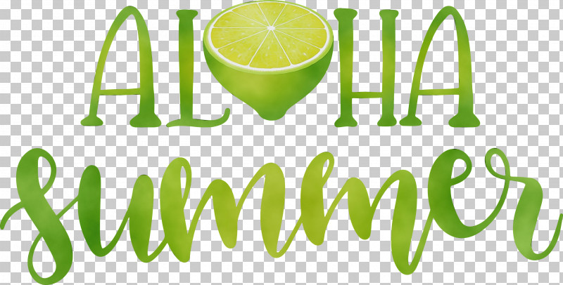 Logo Font Lime Green Lemon PNG, Clipart, Aloha Summer, Fruit, Green, Lemon, Lime Free PNG Download