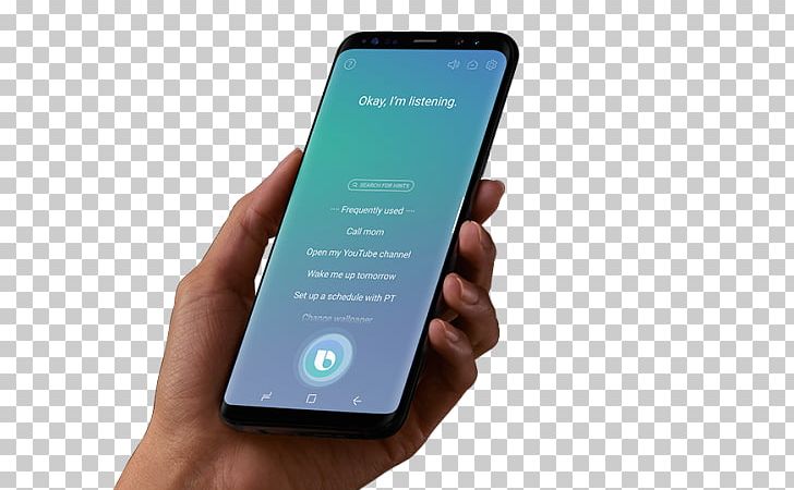 Samsung Galaxy S8 Samsung Galaxy Note 8 Bixby Intelligent Personal Assistant PNG, Clipart, Electronic Device, Electronics, Gadget, Mobile Phone, Mobile Phones Free PNG Download