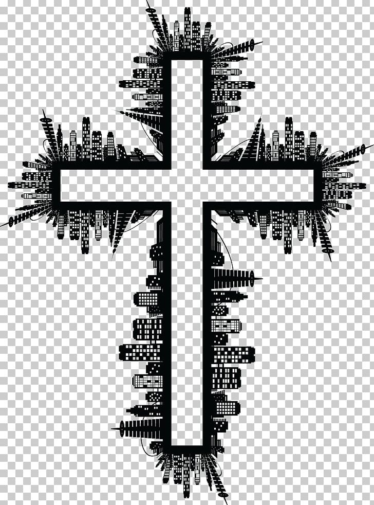 Christian Cross PNG, Clipart, Black And White, Christian Cross, Christianity, Cross, Crucifix Free PNG Download