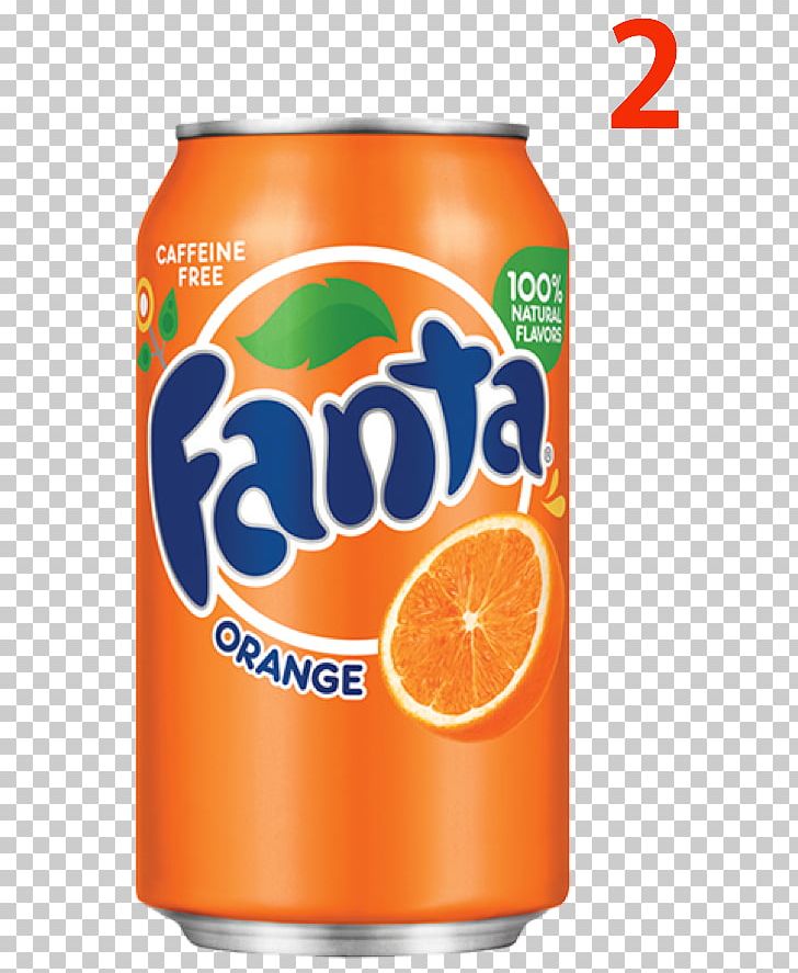 Fanta Fizzy Drinks Orange Soft Drink Coca-Cola Carbonated Water PNG, Clipart, Aluminum Can, Beverage Can, Brand, Carbonated Water, Citric Acid Free PNG Download