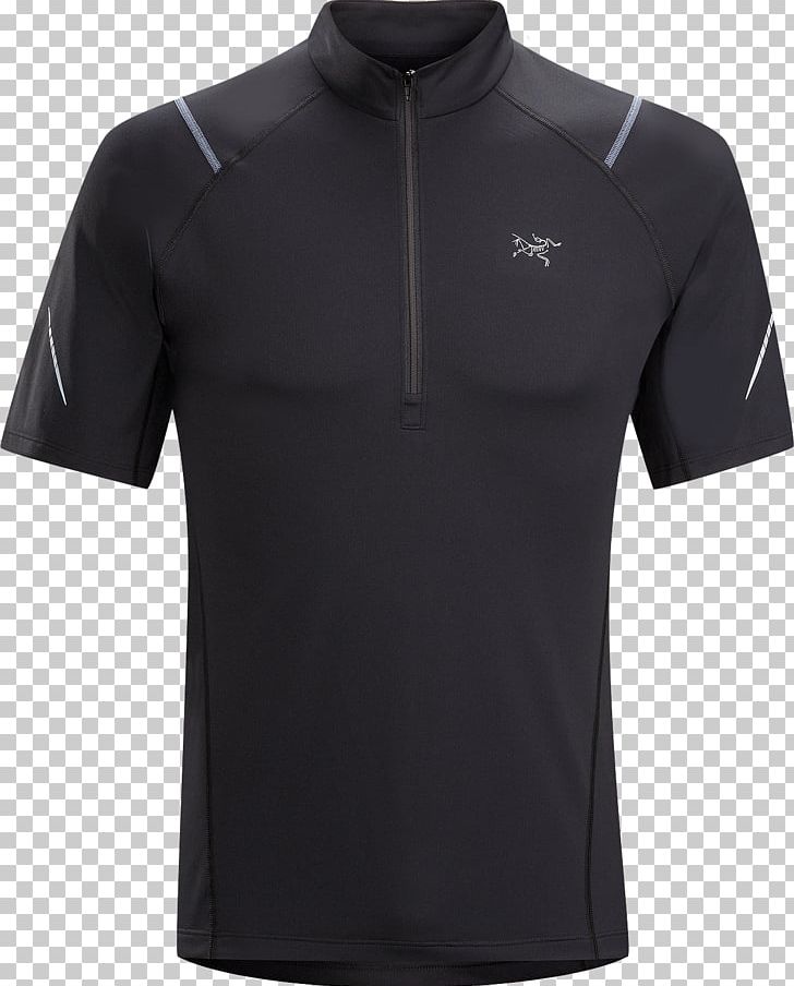 T-shirt Polo Shirt Piqué Sleeve PNG, Clipart, Active Shirt, Angle, Black, Clothing, Clothing Accessories Free PNG Download