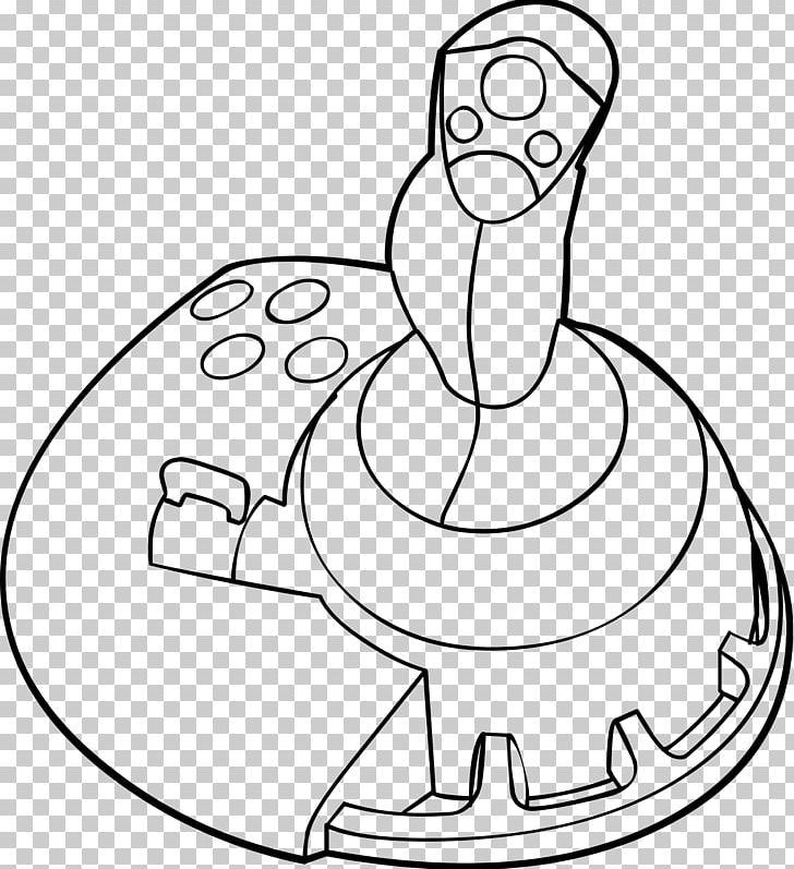 Joystick Drawing Line Art PNG, Clipart, Artwork, Black And White, Circle, Computer, Drawing Free PNG Download