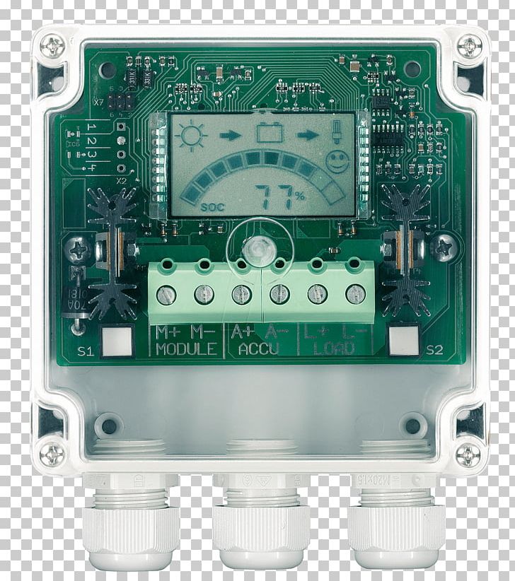 Microcontroller Battery Charger Battery Charge Controllers Solar Charger Electric Battery PNG
