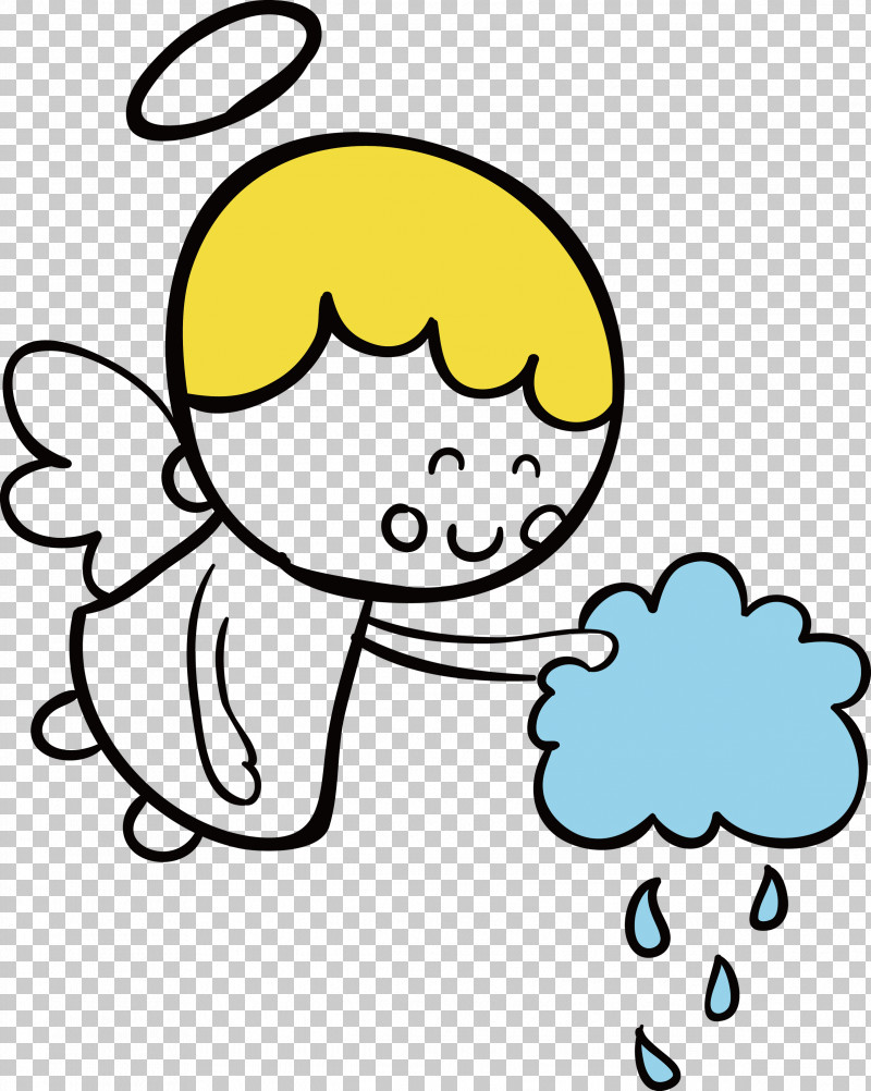 Angel PNG, Clipart, Angel, Cartoon, Cheek, Facial Expression, Happy Free PNG Download