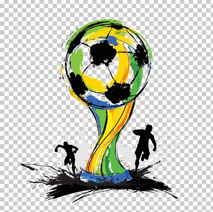 world cup trophy art