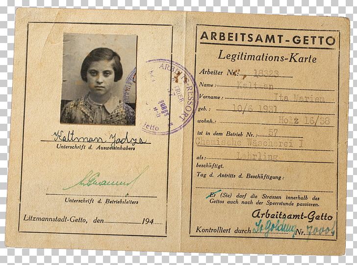 Paper The Holocaust Identity Document PNG, Clipart, Holocaust, Identity Document, Material, Paper, Text Free PNG Download