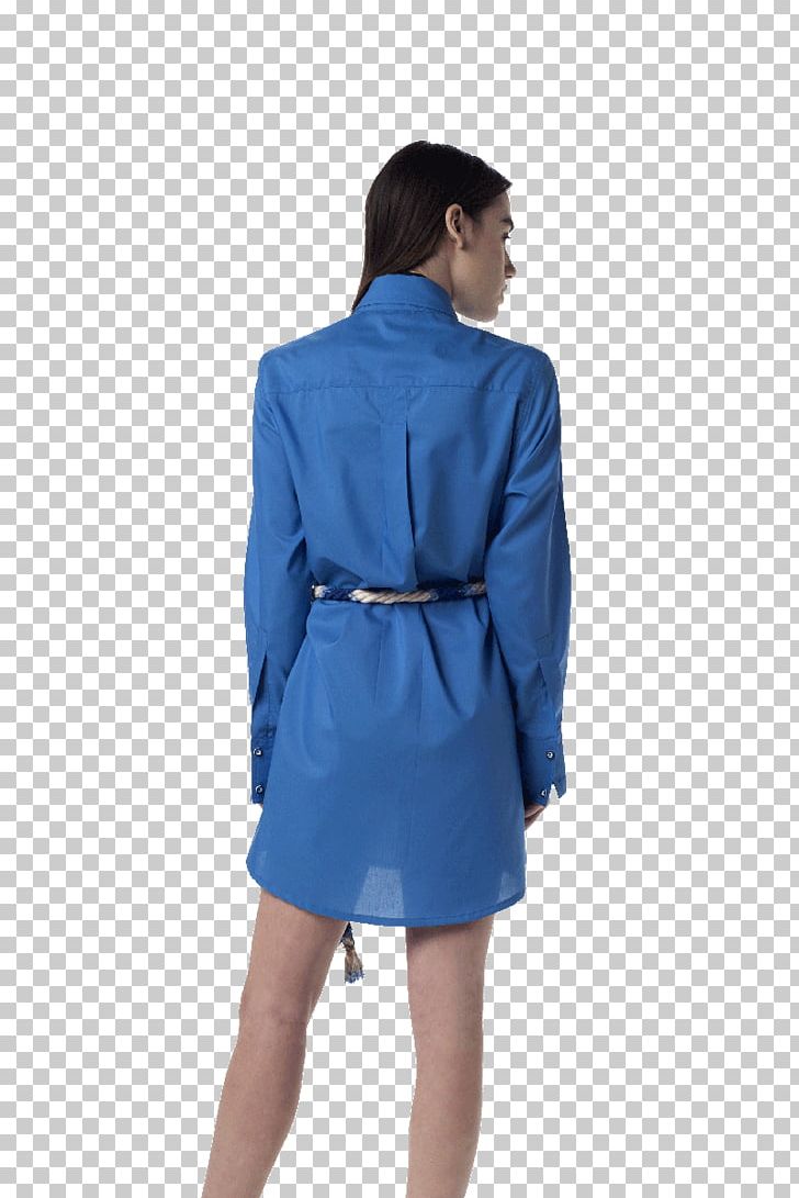 Robe Sleeve Dress Trench Coat Neck PNG, Clipart, Belt, Blue, Clothing, Coat, Cobalt Blue Free PNG Download