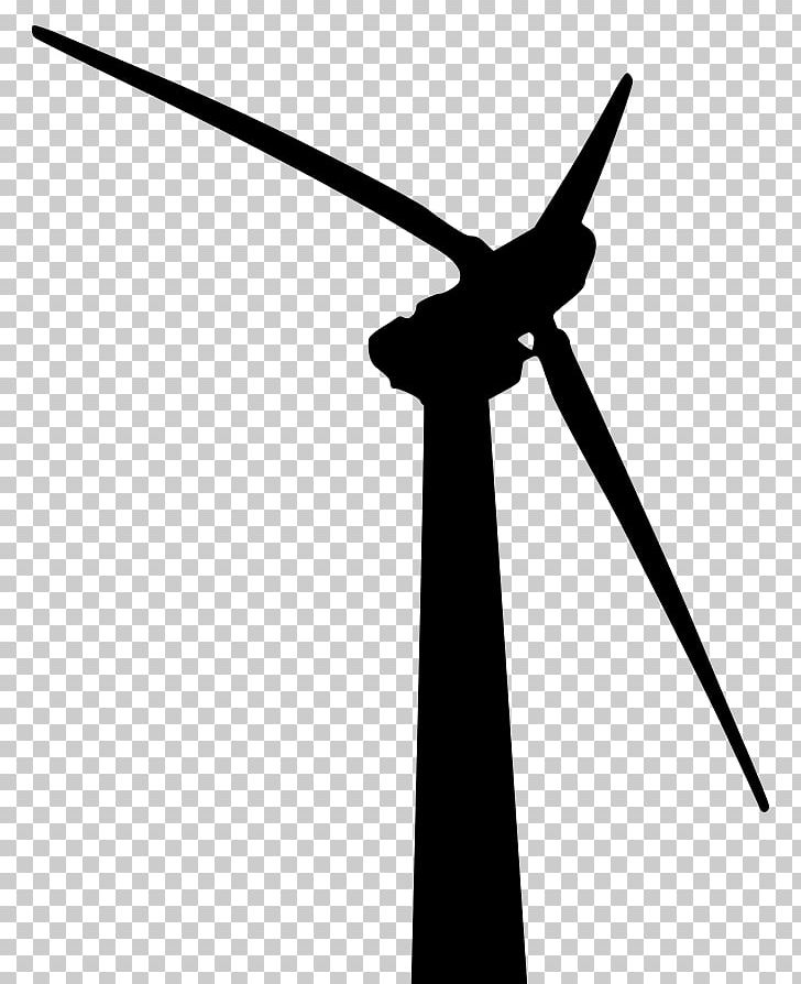Wind Turbine Wind Farm Windmill Wind Power PNG, Clipart, Angle, Black And White, Energy, Line, Machine Free PNG Download