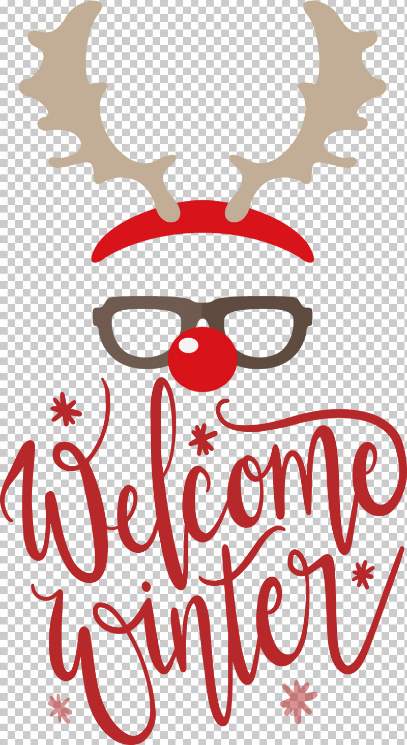 Welcome Winter PNG, Clipart, Character, Christmas Day, Deer, Flower, Happiness Free PNG Download