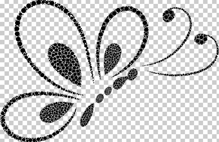 Butterfly Line Art PNG, Clipart, Art, Black And White, Body Jewelry, Butterfly, Circle Free PNG Download