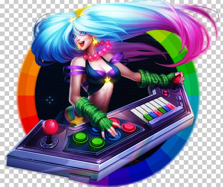 League Of Legends DJ Sona Video Game Smite Arcade Game PNG, Clipart, Action Figure, Arcade Game, Concussive, Dj Sona, Fictional Character Free PNG Download