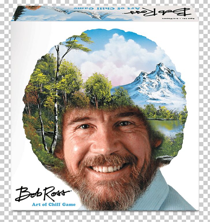 Big G Creative Bob Ross The Art Of Chill Board Game More Of The Joy Of Painting Gen Con PNG, Clipart, Art, Artist, Art Of, Beard, Board Game Free PNG Download